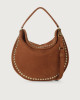 Orciani Borsa Pong Nabucco Ball in nubuck a spalla con tracolla Nubuck SELLA