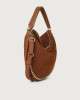 Orciani Borsa Pong Nabucco Ball in nubuck a spalla con tracolla Nubuck SELLA