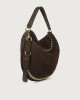Orciani Borsa Pong Nabucco Ball in nubuck a spalla con tracolla Nubuck T.MORO