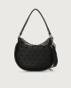 Orciani Borsa a spalla Ping Black Eye piccola in pelle con tracolla Pelle NERO