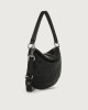 Orciani Borsa a spalla Ping Black Eye piccola in pelle con tracolla Pelle NERO