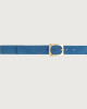 Orciani Cintura Nabucco Tan in nubuck reversibile 3,5 cm Nubuck, Pelle ELETTRICO