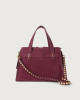 Orciani Borsa a mano POSH medium Nabucco Ball in pelle nubuck e tracolla con sfere Nubuck VELENO