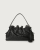 Orciani Borsa a spalla Puffy Black Eye in pelle con tracolla Pelle NERO