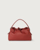 Orciani Borsa a mano PUFFY Soft in pelle con tracolla Pelle martellata TERRAROSSA