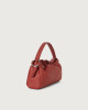 Orciani Borsa a mano PUFFY Soft in pelle con tracolla Pelle martellata TERRAROSSA
