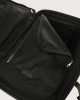 Orciani Trolley Micron due ruote in pelle Pelle martellata NERO