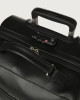 Orciani Trolley Micron due ruote in pelle Pelle martellata NERO