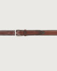 Orciani Bull Soft leather belt Cuoio BRUCIATO