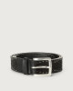 Orciani Cintura Bull Soft in cuoio Cuoio NERO