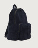Orciani Zaino NoBuckle Peach in suede Pelle scamosciata NAVY