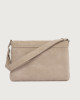 Orciani Borsa messenger Peach in suede Pelle scamosciata SABBIA