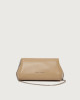 Orciani Clutch Gossip Alba Chain in pelle Pelle liscia BISCOTTO