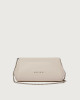 Orciani Clutch Gossip Alba Chain in pelle Pelle liscia BURRO