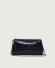 Orciani Clutch Gossip Cocco Glow in pelle stampa cocco Pelle stampata NAVY