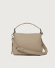 Orciani Borsa Nana Soft Small a mano in pelle con tracolla Pelle martellata SABBIA