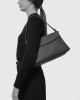 Orciani Borsa Nana Soft Midi a spalla in pelle martellata con tracolla Pelle martellata SABBIA