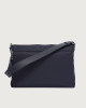 Orciani Borsa messenger Davis in eco-nylon e pelle Eco-nylon, Pelle NAVY