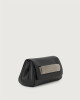 Orciani Clutch Gossip Alba Chain in pelle Pelle liscia NERO