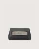 Orciani Clutch Gossip Alba Chain in pelle Pelle liscia NERO
