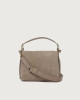 Orciani Borsa Nana Peach Small a mano in pelle con tracolla Pelle scamosciata SABBIA