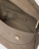 Orciani Borsa Nana Peach Small a mano in pelle con tracolla Pelle scamosciata SABBIA