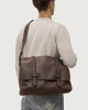 Orciani Borsa messenger Jones Chevrette in pelle Pelle T. MORO