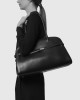 Orciani Borsa Aura Alba Large a spalla in pelle con tracolla Pelle, Pelle liscia BISCOTTO