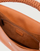 Orciani Borsa a spalla Diana Sense Scooby Small in pelle con tracolla Pelle CUOIO