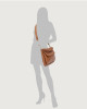 Orciani Borsa a spalla Diana Sense Scooby Small in pelle con tracolla Pelle CUOIO