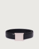 Orciani Cintura classica Calf A in pelle 2,8 cm Pelle NERO