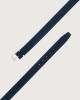 Orciani Cintura classica Amalfi in suede 3,5 cm Camoscio NOTTE