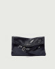 Orciani Borsa Venus Clutch Gotham a mano in pelle lucida Pelle lucida NERO