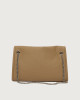 Orciani Borsa Venus Clutch Soft a mano in pelle martellata Pelle martellata BISCOTTO