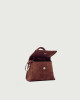 Orciani Charm Mini Sveva Peach in suede Pelle scamosciata TERRA DI SIENA