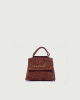 Orciani Charm Mini Sveva Peach in suede Pelle scamosciata TERRA DI SIENA