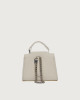 Orciani Charm Mini Sveva Soft in pelle Pelle martellata BIANCO