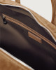 Orciani Borsone Jones Peach in suede Pelle scamosciata SIGARO