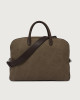 Orciani Borsone Jones Safari in canvas e pelle Pelle e tessuto T. MORO