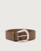 Cintura classica Soft in pelle martellata 3 cm