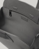 Orciani Borsa Aura Soft Midi a mano in pelle martellata con tracolla Pelle martellata NERO