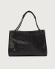 Orciani Borsa Venus Stark Midi a spalla in pelle Pelle NERO