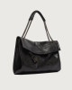 Orciani Borsa Venus Stark Midi a spalla in pelle Pelle NERO