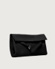 Orciani Borsa Venus Clutch Soft a mano in pelle martellata Pelle martellata NERO