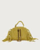 Orciani Charm Mini Sveva Peach Fringe in pelle Pelle scamosciata CEDRO