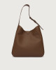 Orciani Borsa Gea Soft a spalla in pelle martellata Pelle martellata COCOA