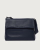Orciani Borsa messenger Active Micron in pelle martellata Pelle martellata NAVY