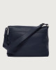 Orciani Borsa messenger Active Micron in pelle martellata Pelle martellata NAVY