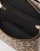 Orciani Mini bag Joy Leopard in pelle Pelle lucida, Pelle stampata UNIQUE