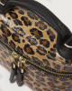Orciani Mini bag Joy Leopard in pelle Pelle lucida, Pelle stampata UNIQUE
